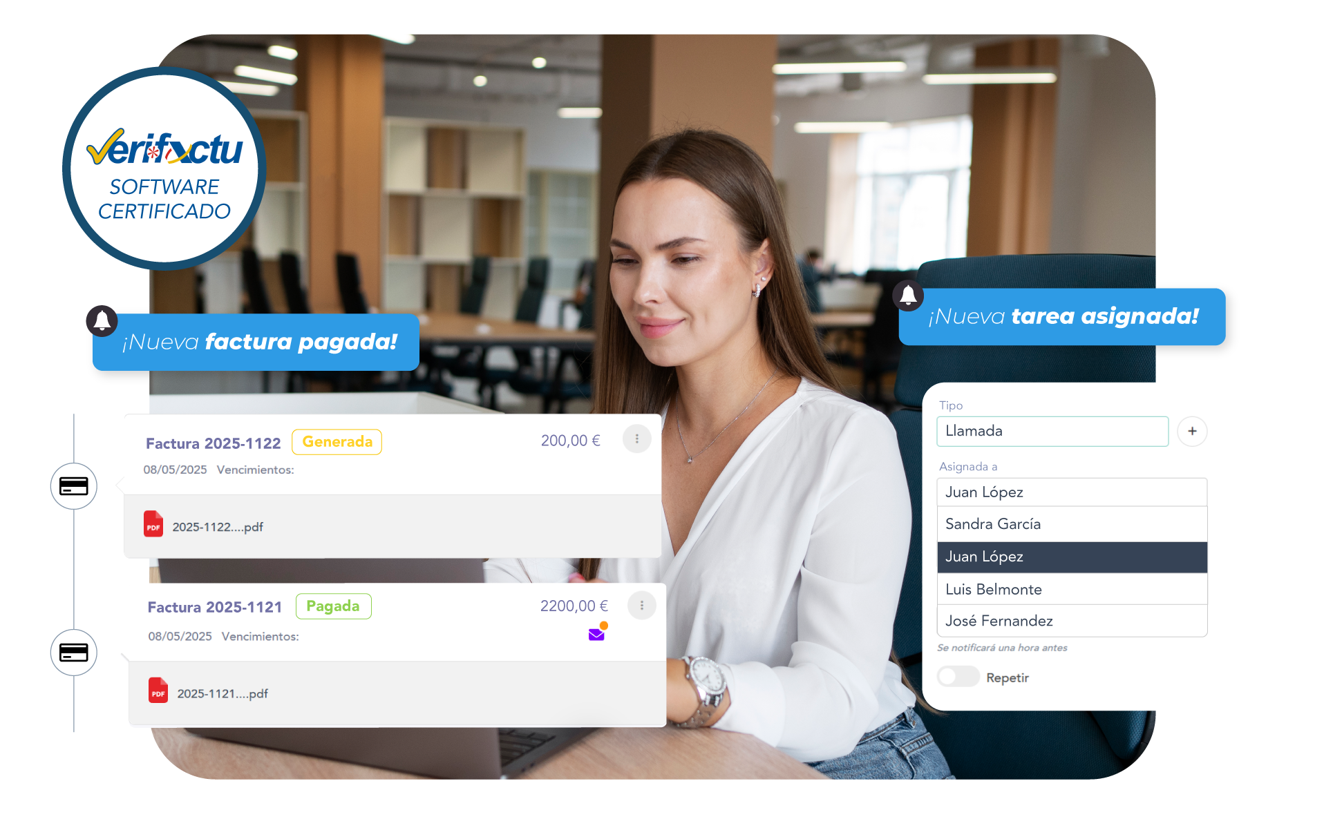 CRM + Software de gestión