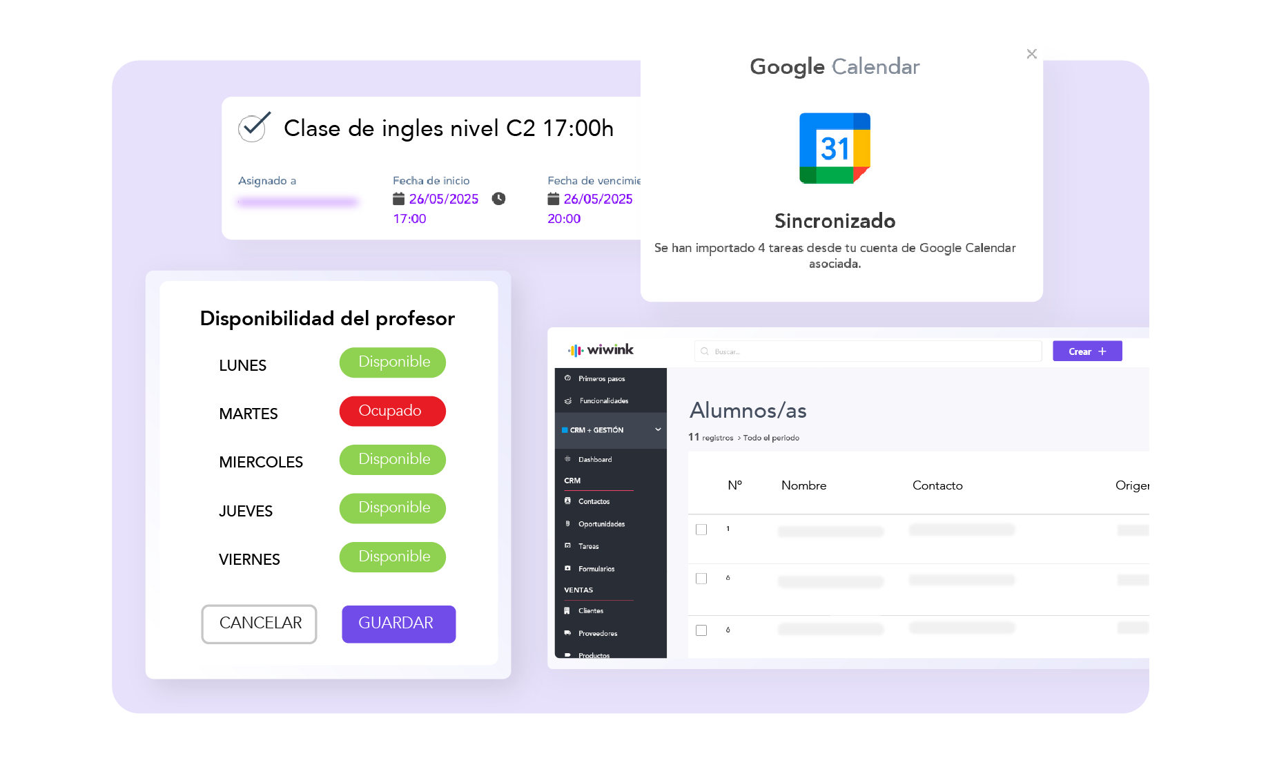 CRM software formación y educación