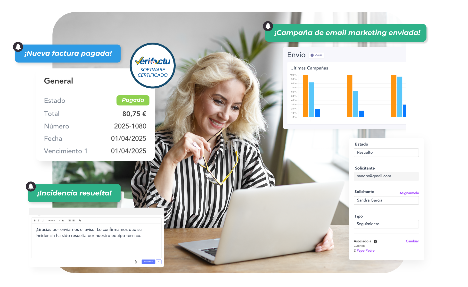 CRM + Software de gestión